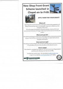Shop front grant scheme