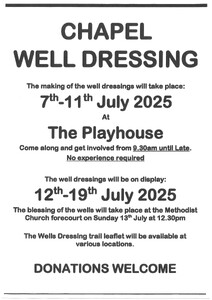 Chapel Well Dressing 2025